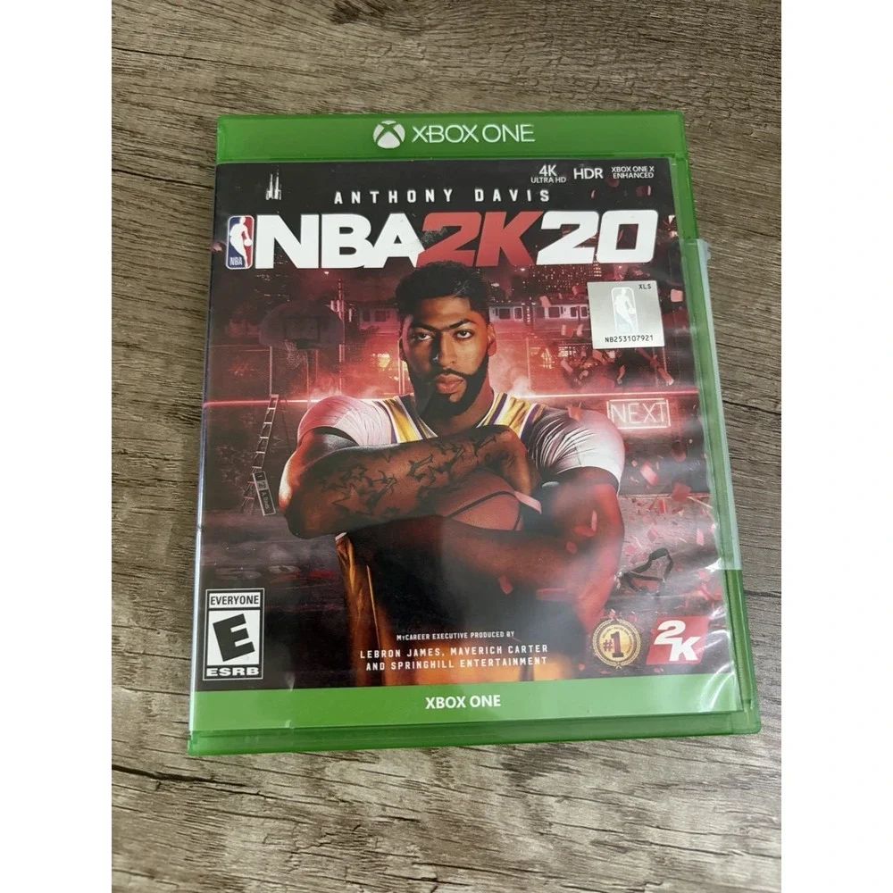 NBA 2K20 - Microsoft Xbox One Video Game CIB Anthony Davis Cover